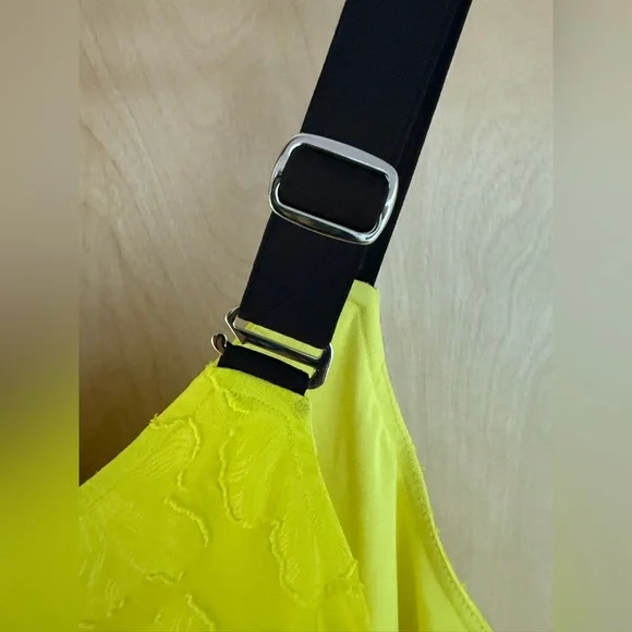 DKNY Clipped Jacquard Floral Dress - Picture 12 of 13